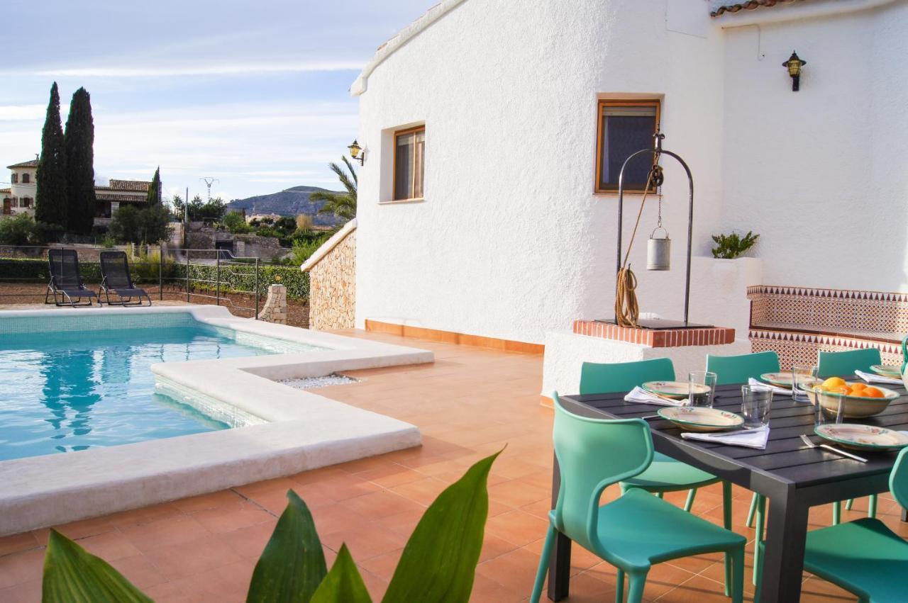 La Senia Villa Jalon Ngoại thất bức ảnh