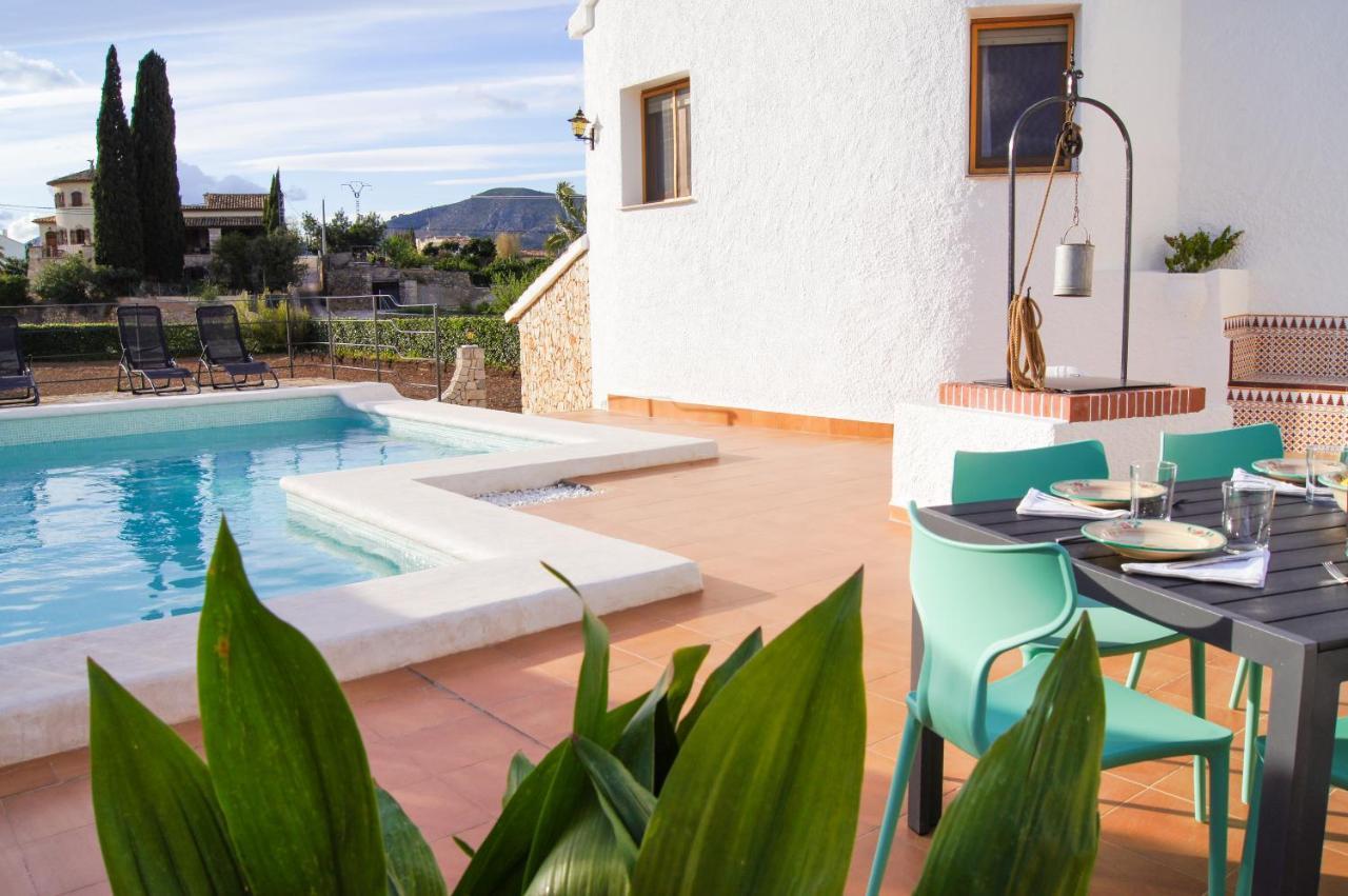 La Senia Villa Jalon Ngoại thất bức ảnh